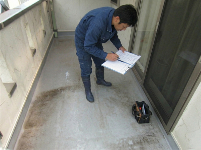 ベランダの見積もり