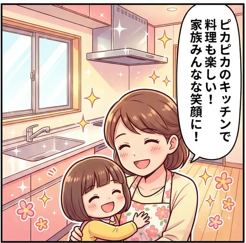 ぴかぴかなお部屋