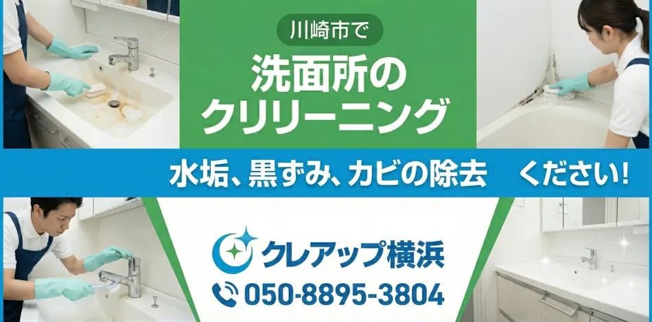 洗面所クリーニング